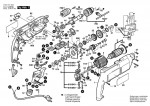 Bosch 0 603 161 370 Psb 680-2 Rpe Percussion Drill 230 V / Eu Spare Parts